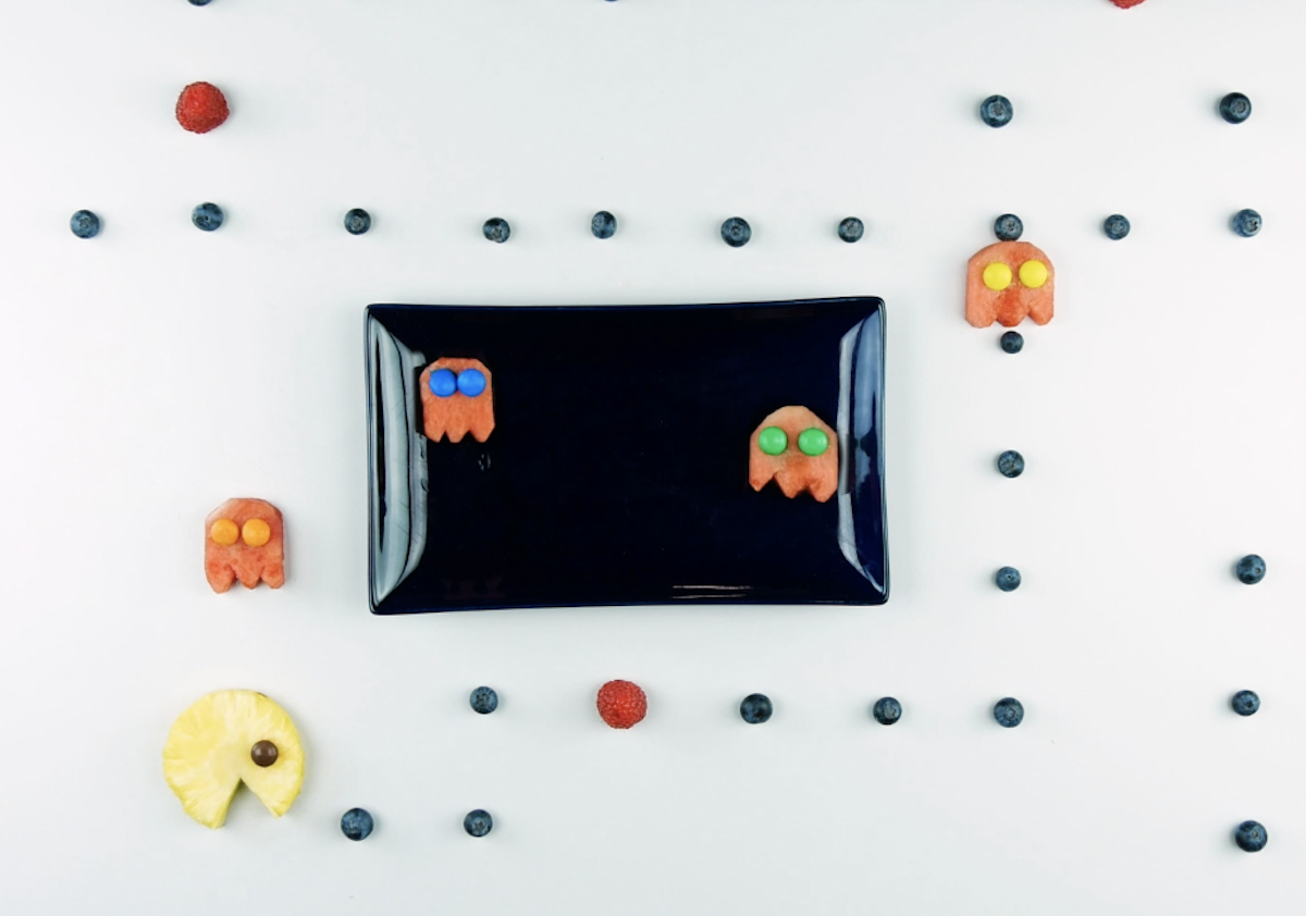 pacman avec des fruits