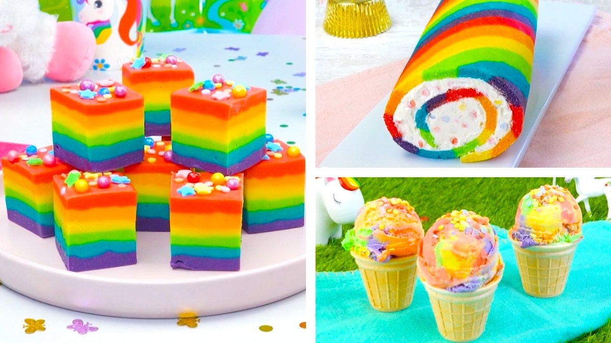 3 délicieuses recettes arc-en-ciel pour fudge