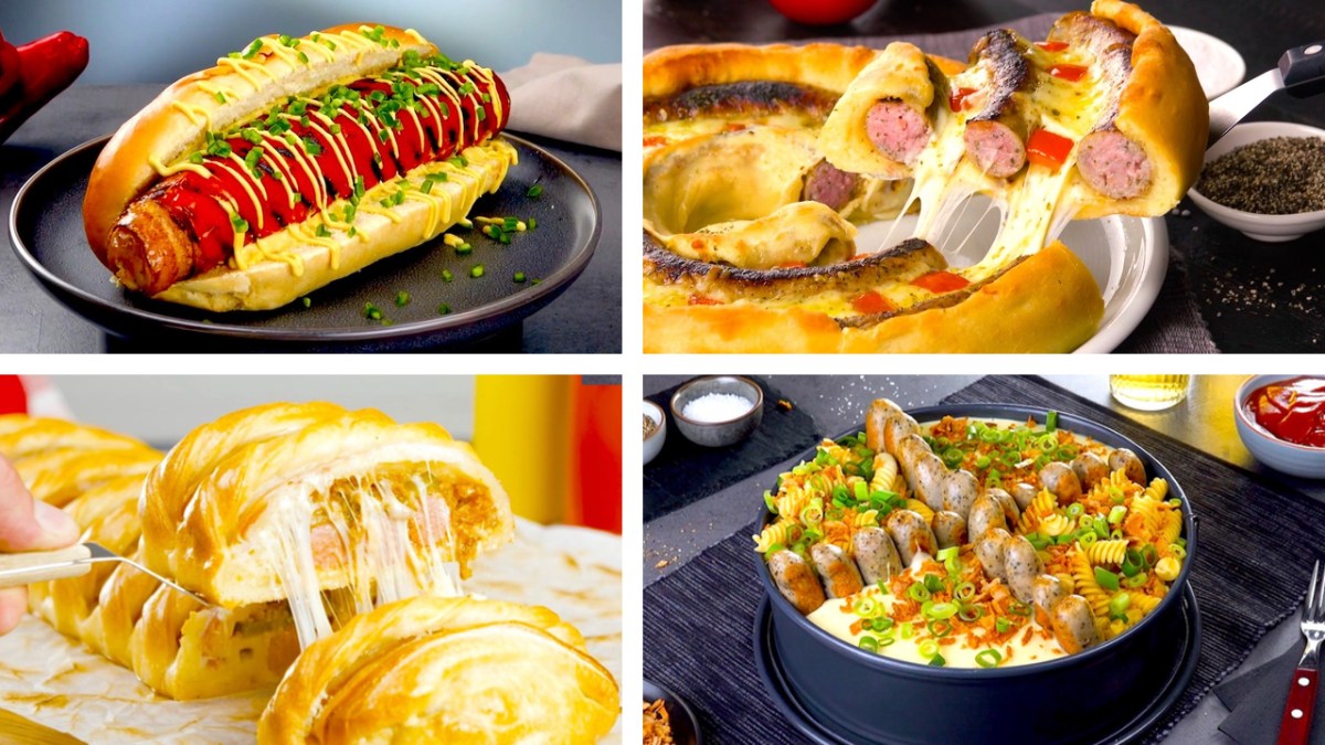 Du hot-dog à la pizza : 9 recettes uniques à base de saucisses