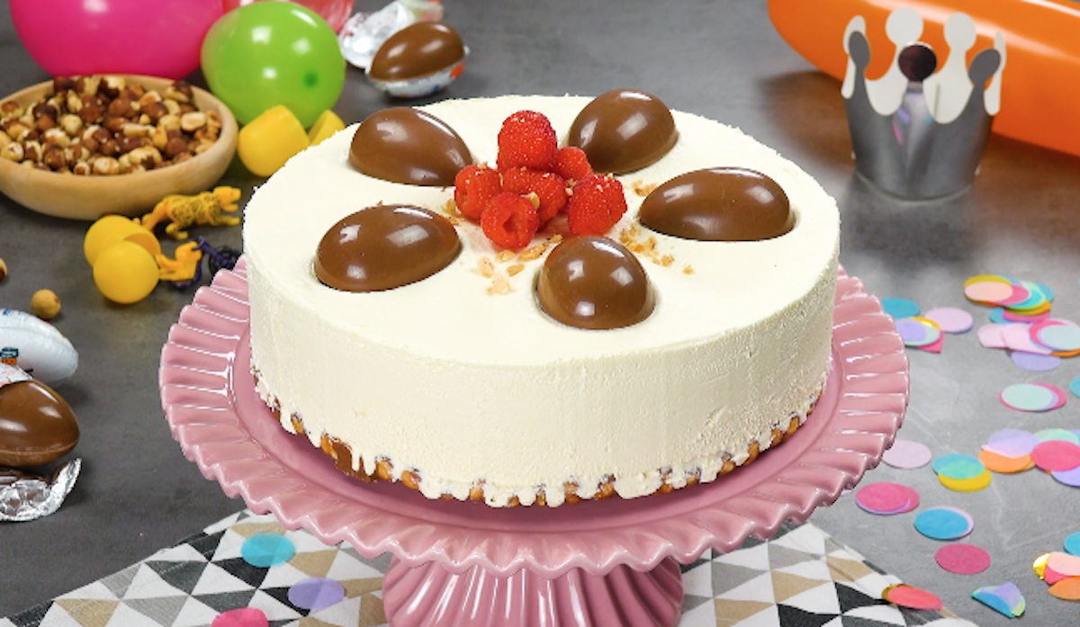 cheesecake aux kinder surprise