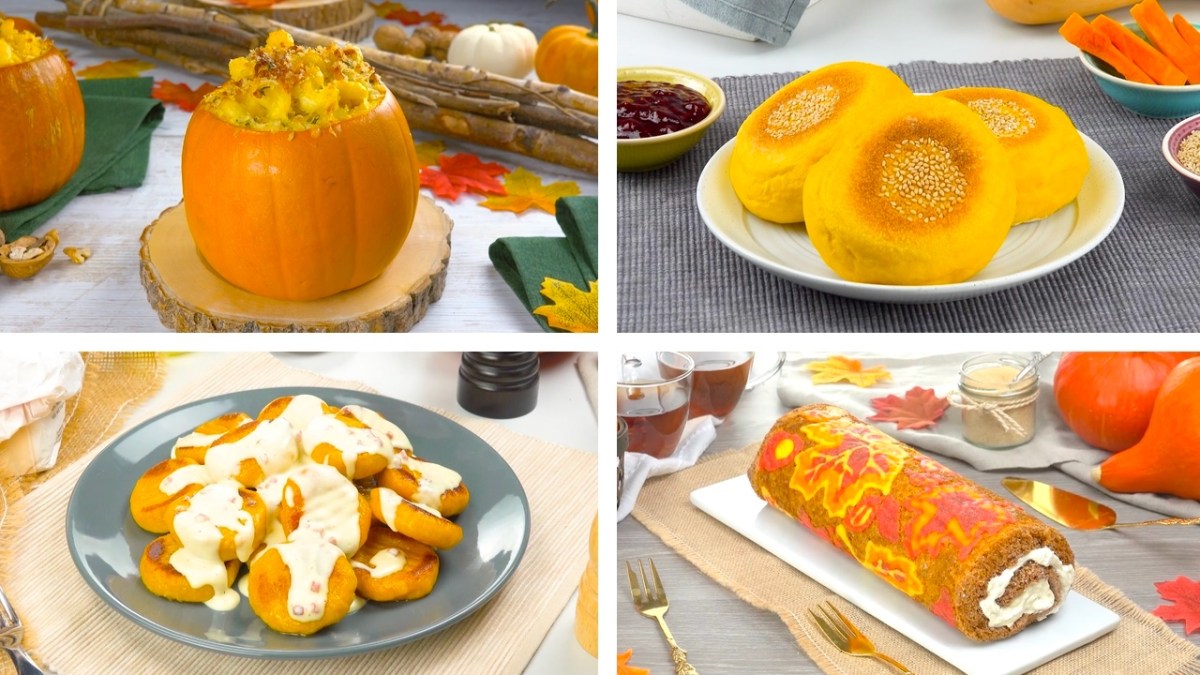 5 recettes automnales avec des citrouilles | Recettes d'automne à la citrouille