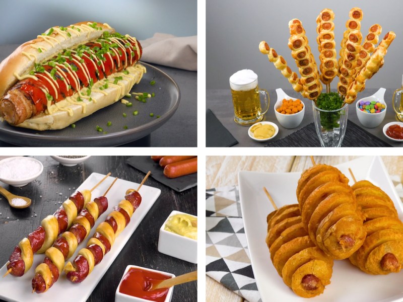 13 délicieuses recettes de hot-dogs | fast-food | saucisses