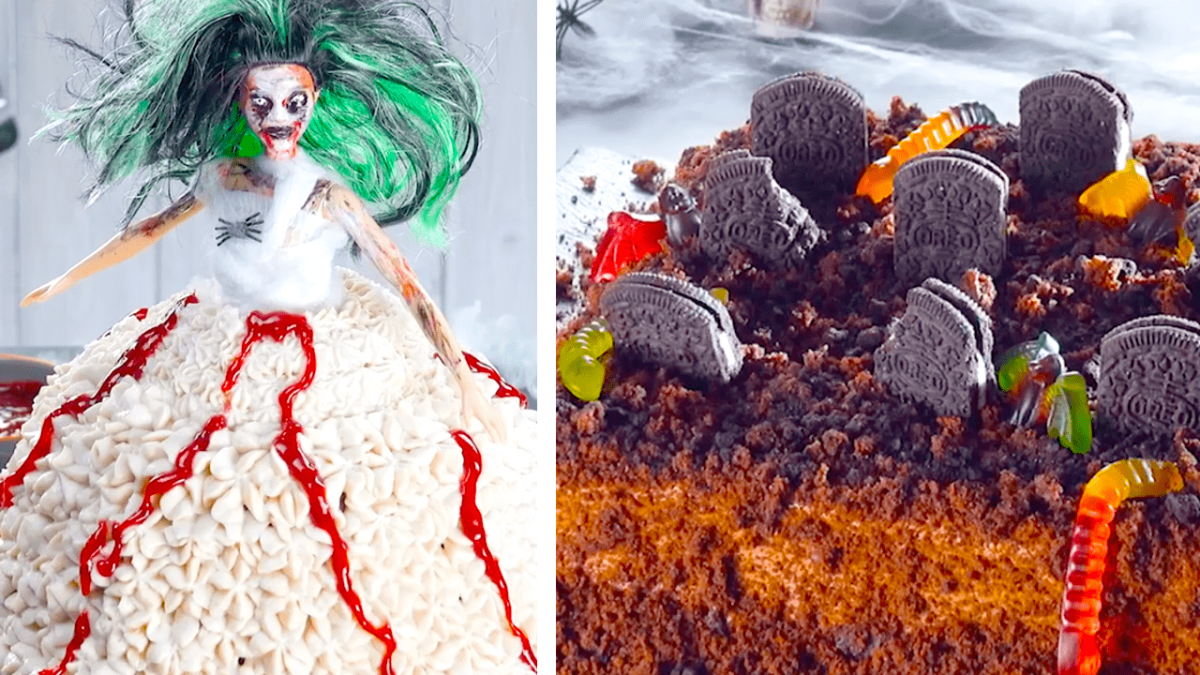 5 recettes effrayantes pour Halloween | gâteaux simples pour Halloween