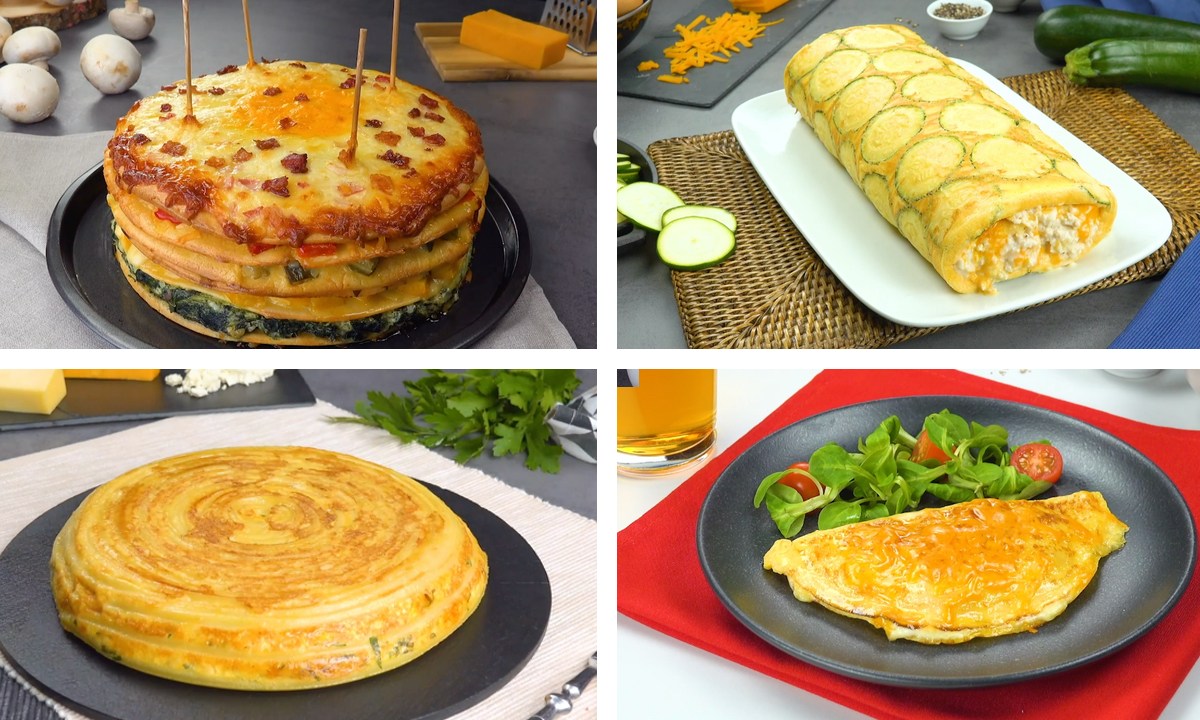 6 recettes d'omelettes créatives | avec pommes de terre