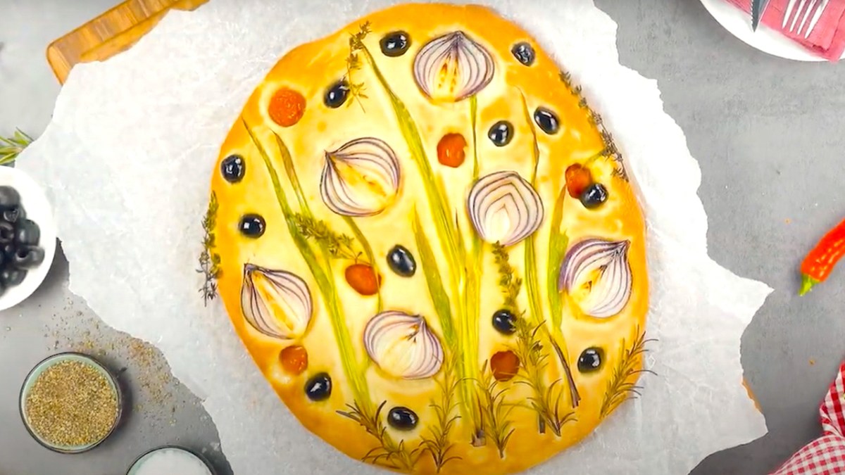 5 recettes de focaccia colorées - de belles idées pour la pâte à pain