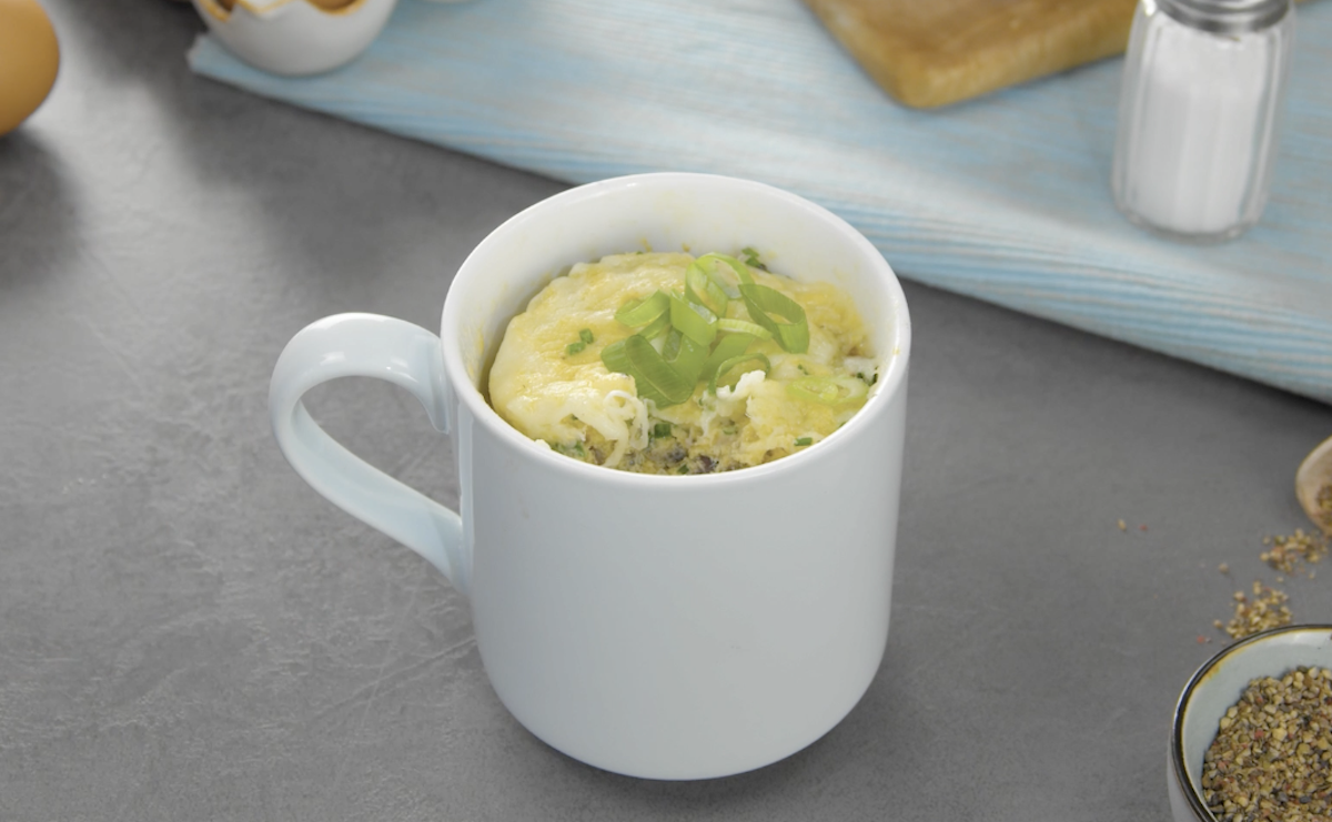 Frittata dans une tasse