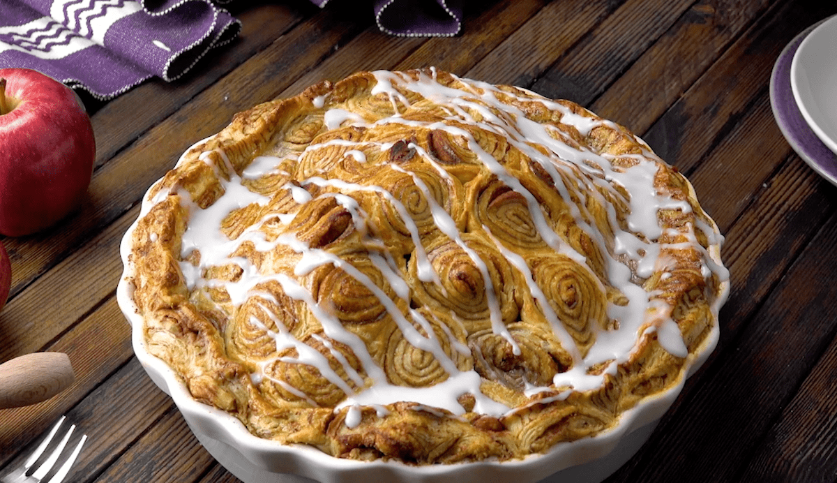 tarte aux pommes et cannelle