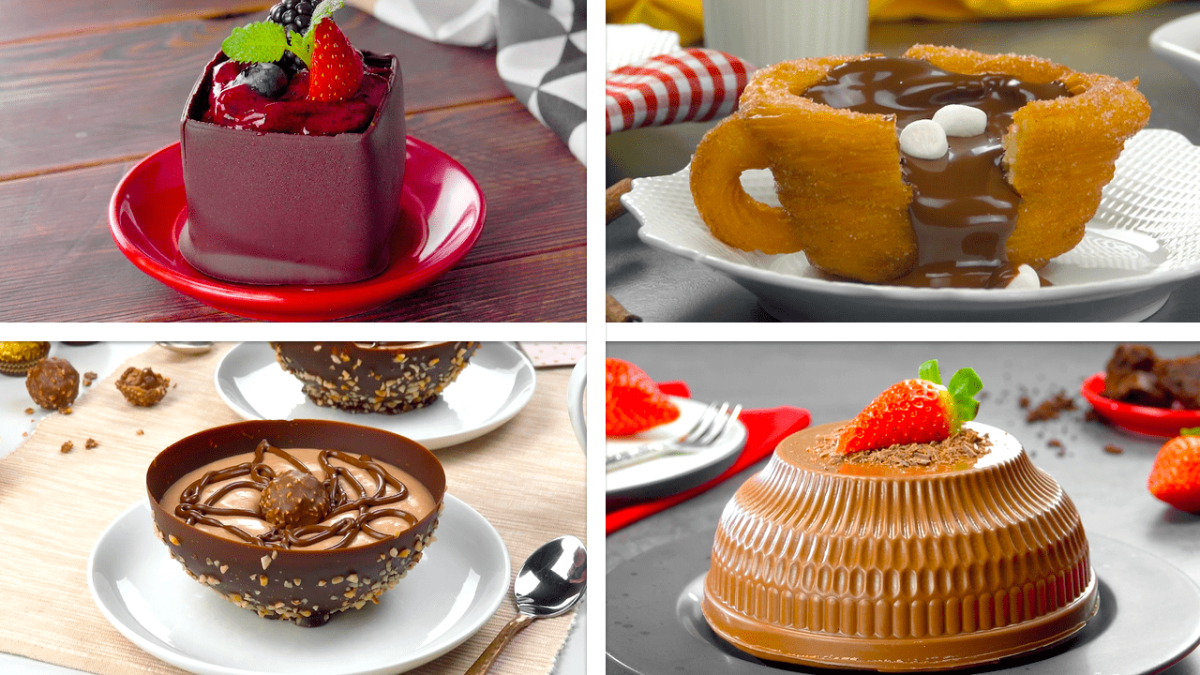 5 idées créatives de desserts au chocolat | Recettes de desserts