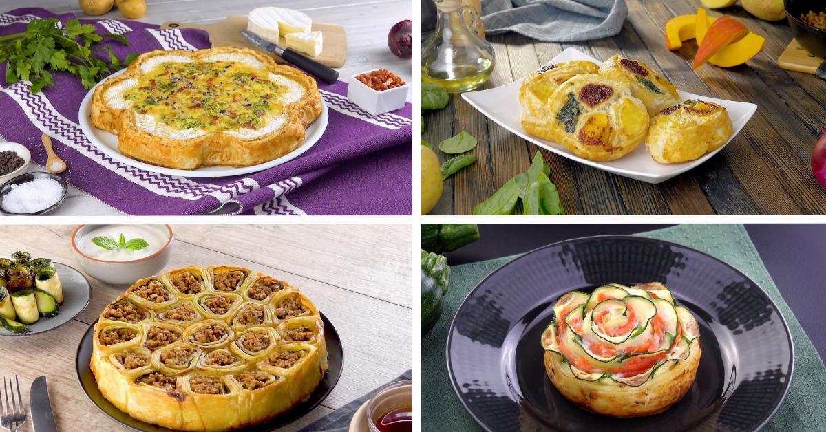 9 recettes délicieuses avec de la pâte feuilletée