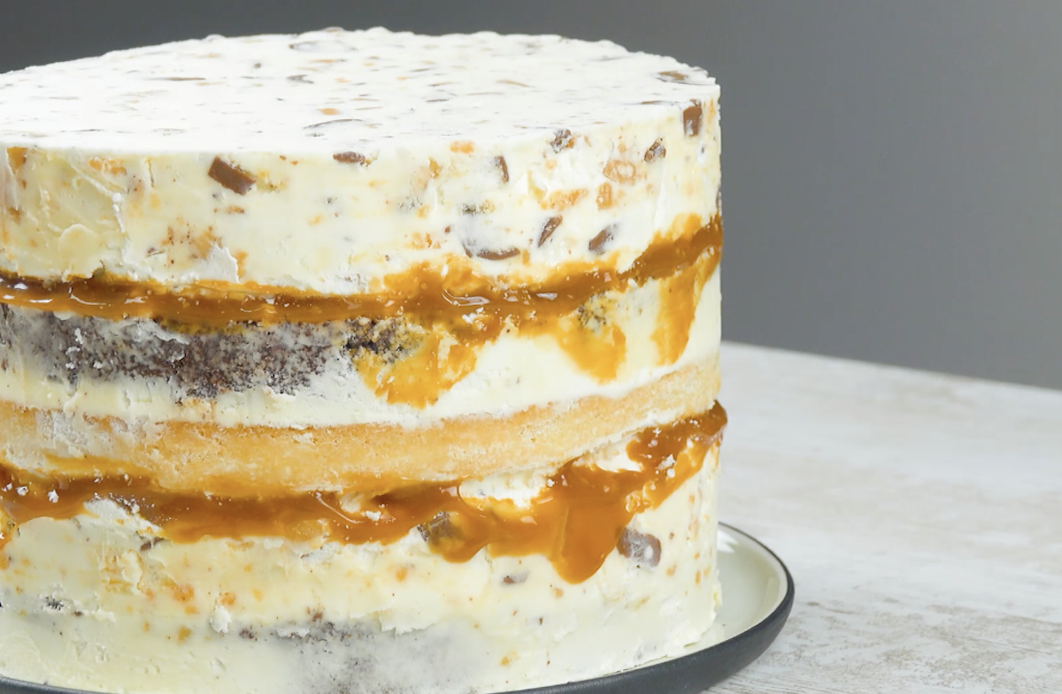 gâteau à la crème glacée