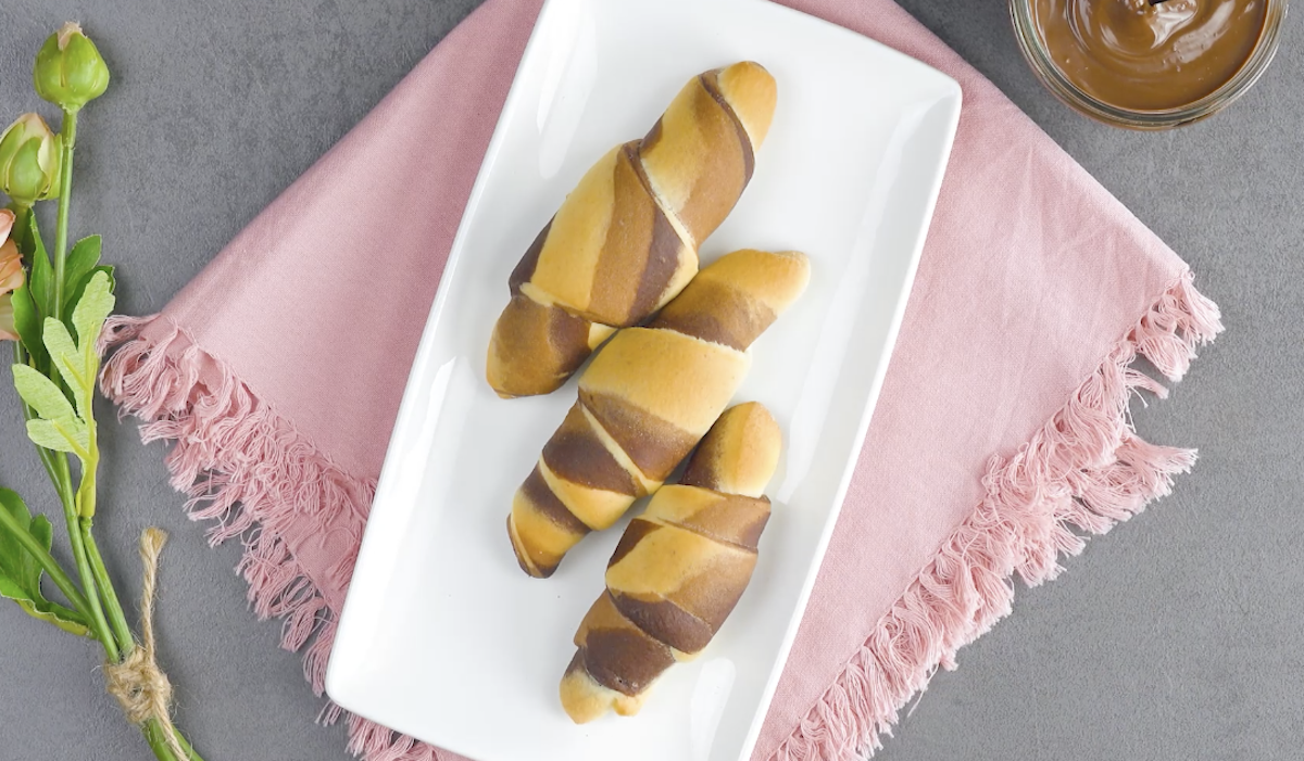 Croissants de pâte