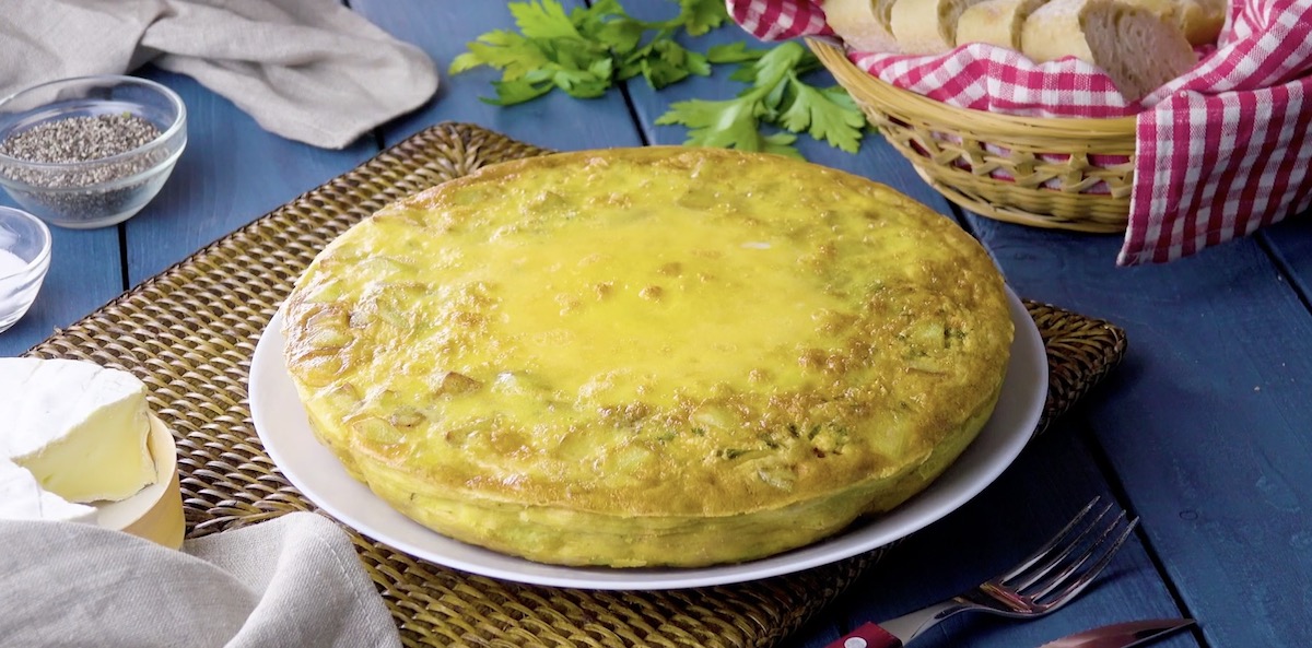 omelette au cœur coulant de plaisir