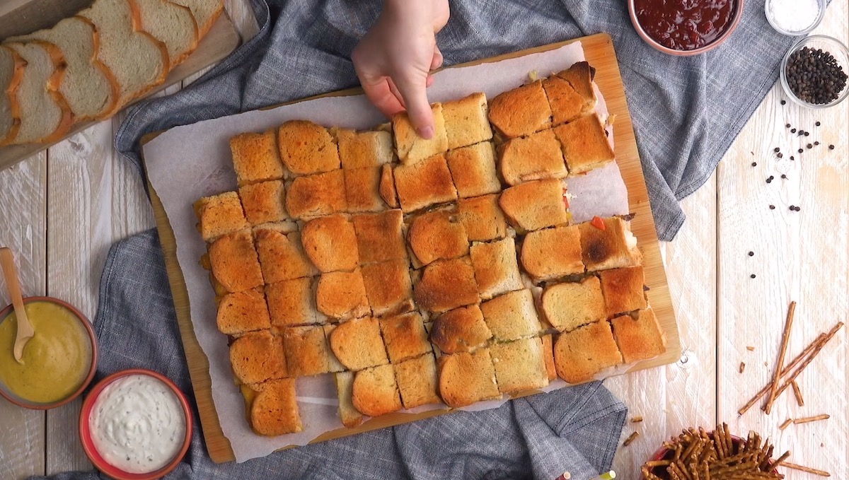 Plateau de fête aux quatre saveurs