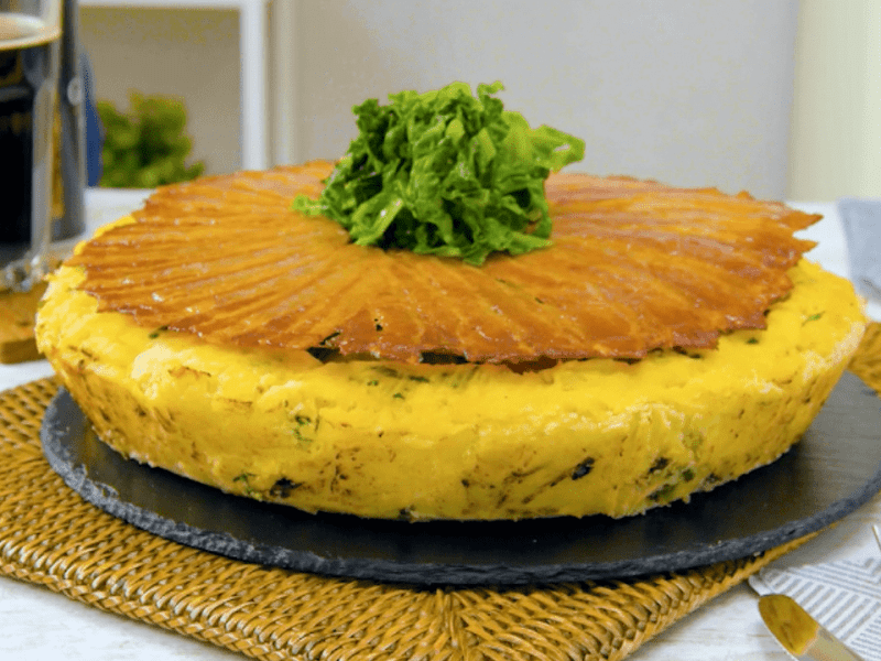 Tarte salée élégante rappelant la Sheperd's Pie irlandaise